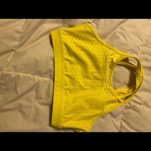 BuffBunny Yellow Allure Laser Bra Size S.  Excellent condition.